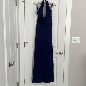 Laundry by Shelli Segal | Navy Blue Gown | Size 6